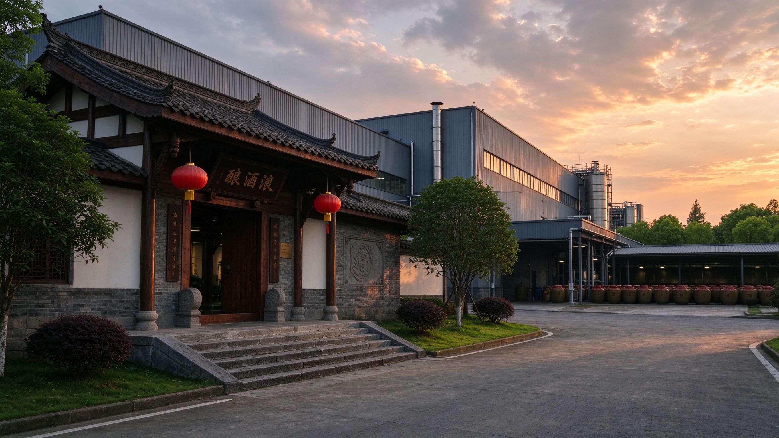 丹达酒厂厂区